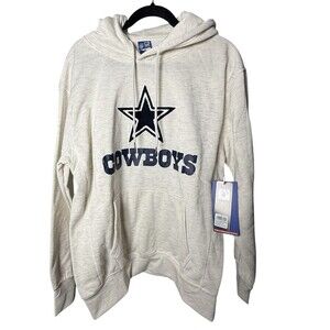 Dallas Cowboys Pullover NFL Hoodie Ultra Game Cream White Size MEDIUM NWT
